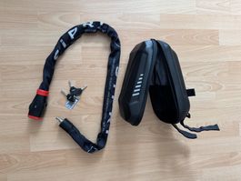 Fahrradschloss mit 120dB Alarm + inkl. eine Tasche