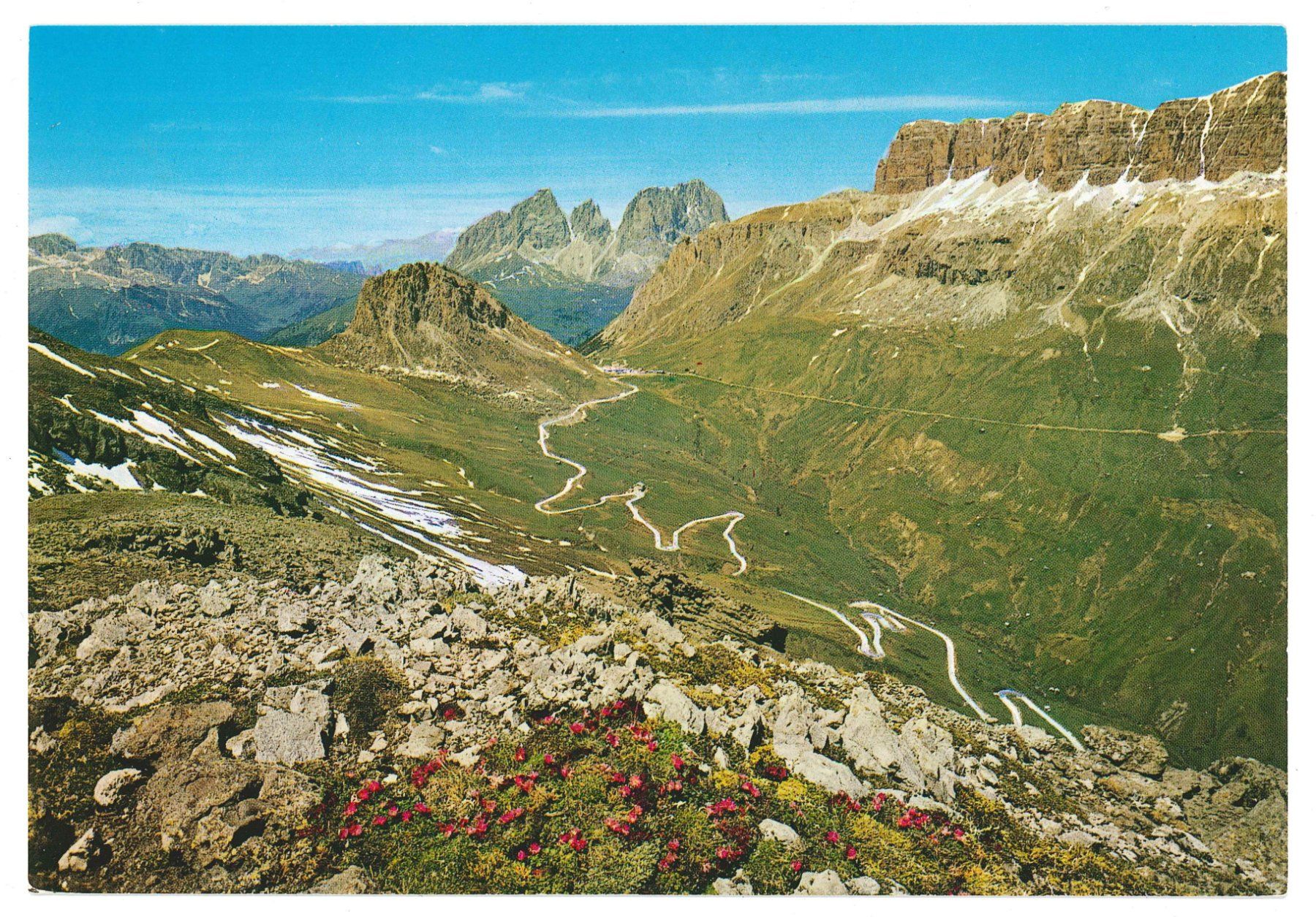 Cartoline postali: Passo Pordoi - Sassolungo - Sella – Nuovo (secondo la descrizione) da Castione venduto da Rx-stamps