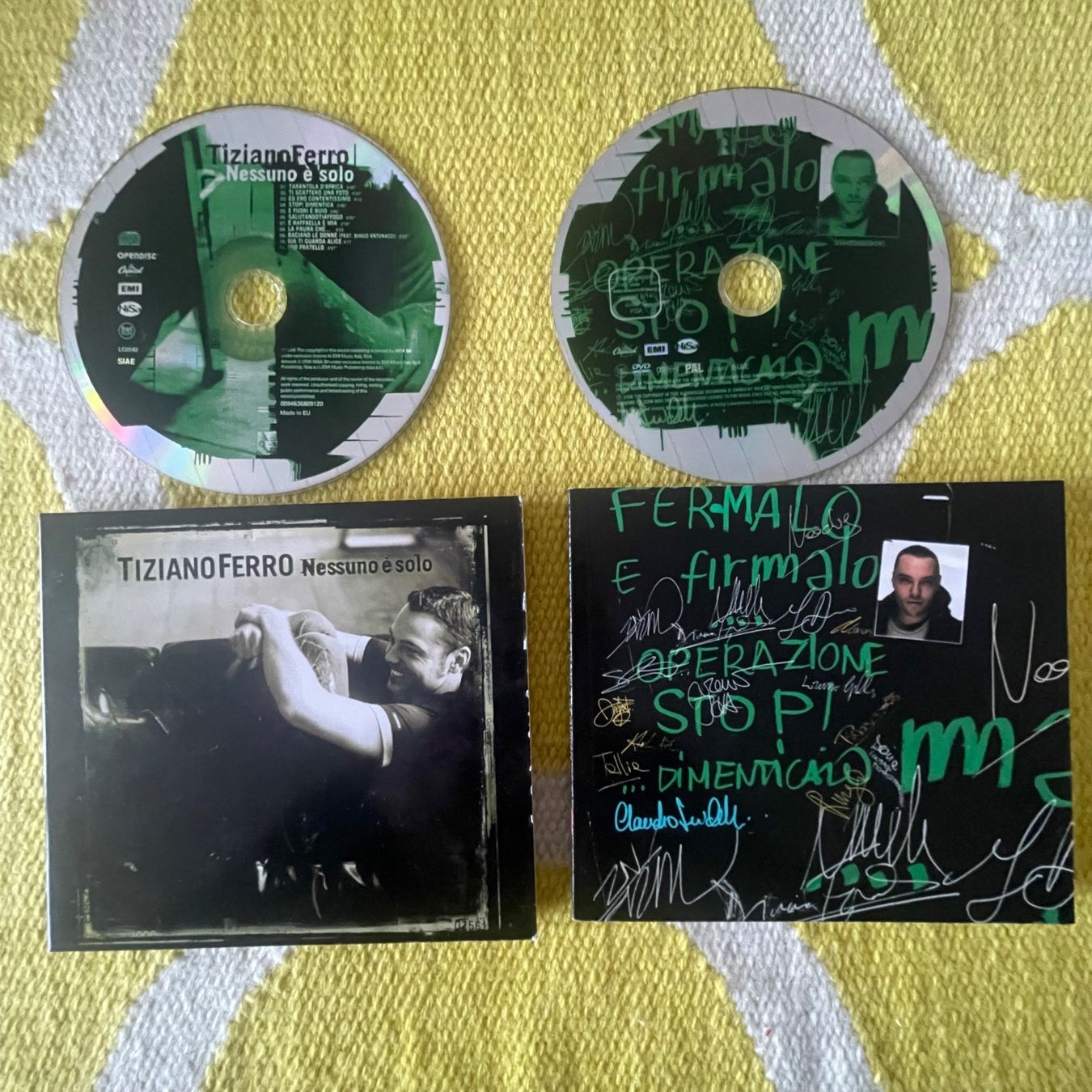 CD: TIZIANO FERRO-CD+DVD NESSUNO E SOLO LIMITED EDITION – Usato da Rorschacherberg venduto da CD-Roli 1