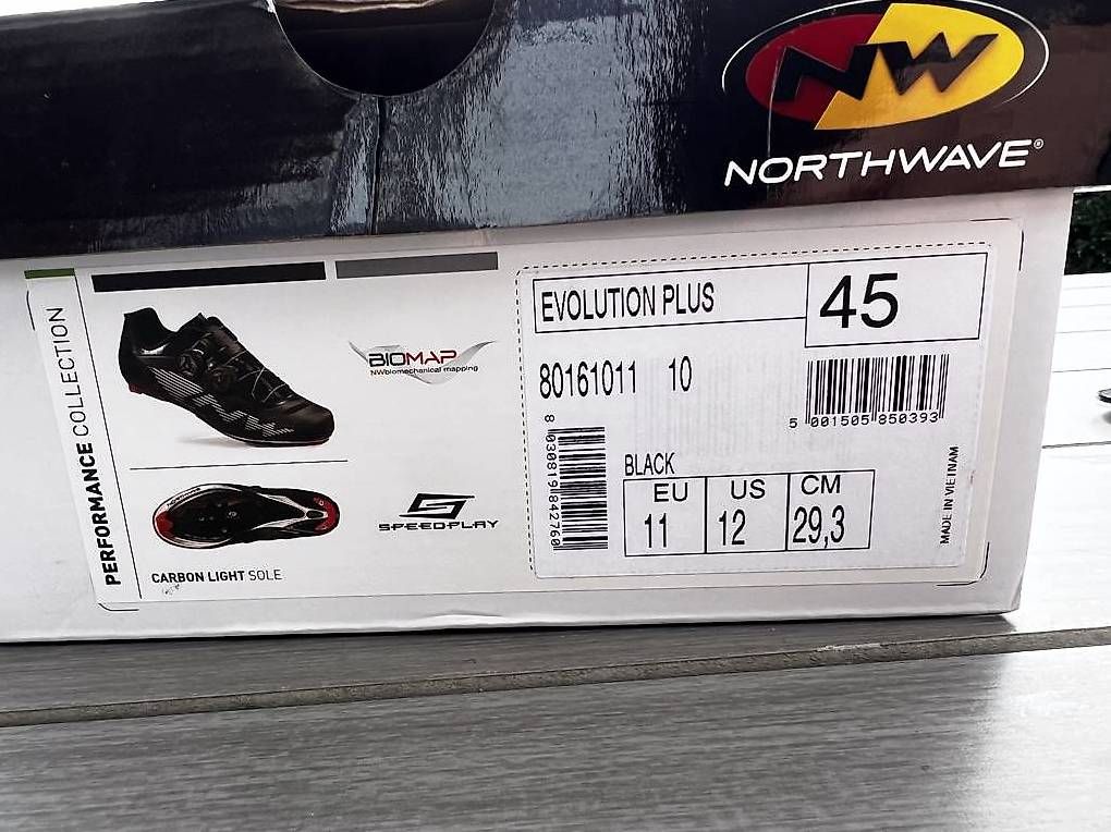Northwave Scarpe da uomo: northwave evolution plus 45 route – Usato da Bulle venduto da CyclingSwiss 3