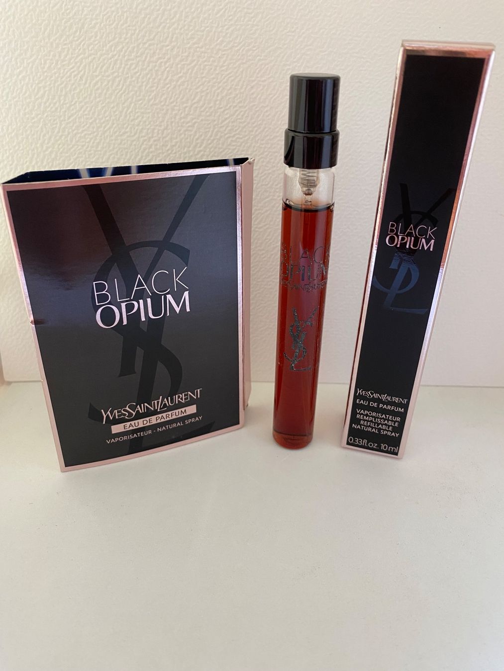 Saint Laurent Parfum & Eau de Toilette: Black Opium Yves Saint-Laurent 10ml – Neu und originalverpackt aus Bouveret von wes_7zll
