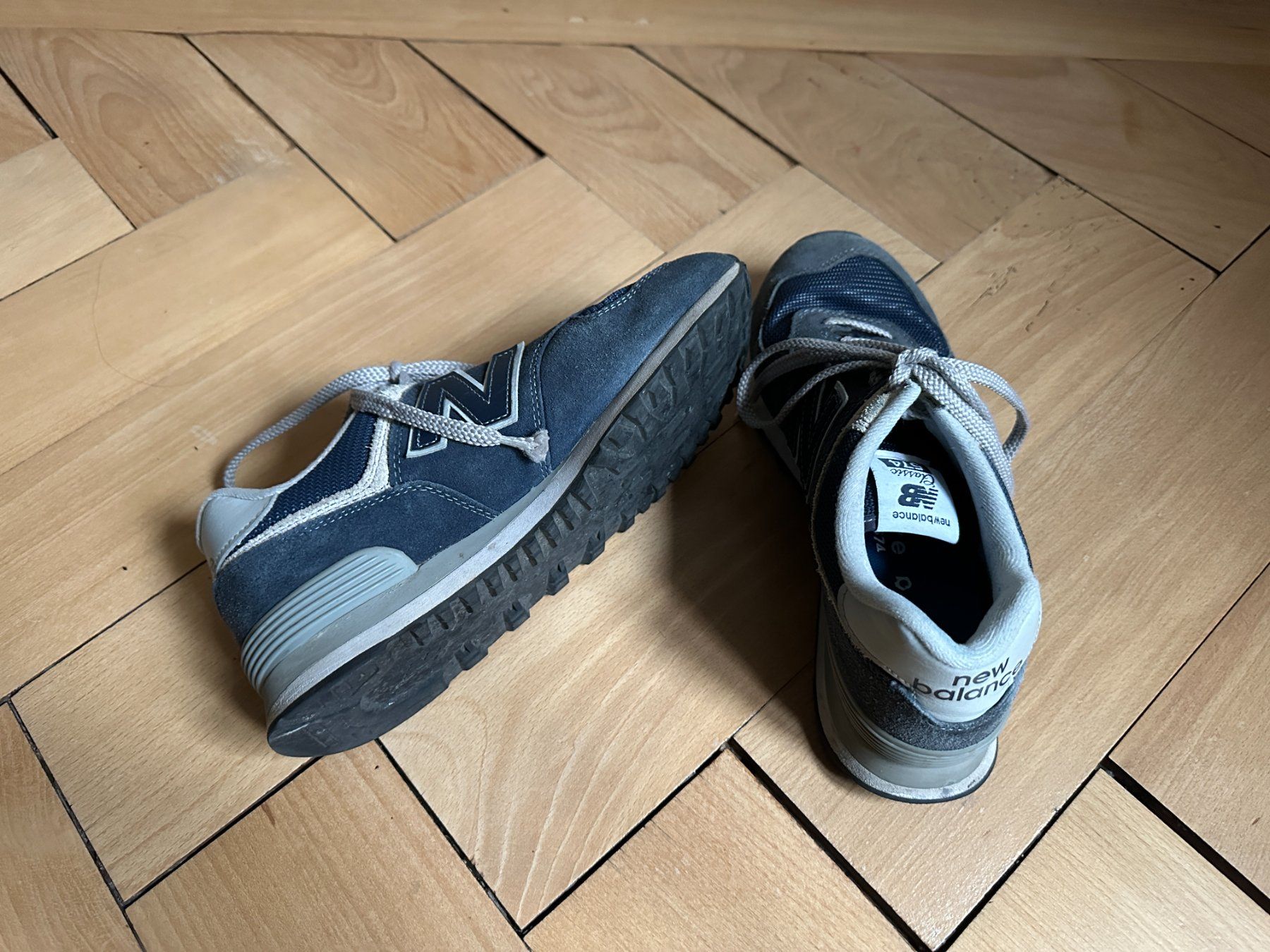 New Balance Herrenschuhe: NEW BALANCE - Sneaker grau-blau 40.5 – Gebraucht aus Zürich von Diazaio 3
