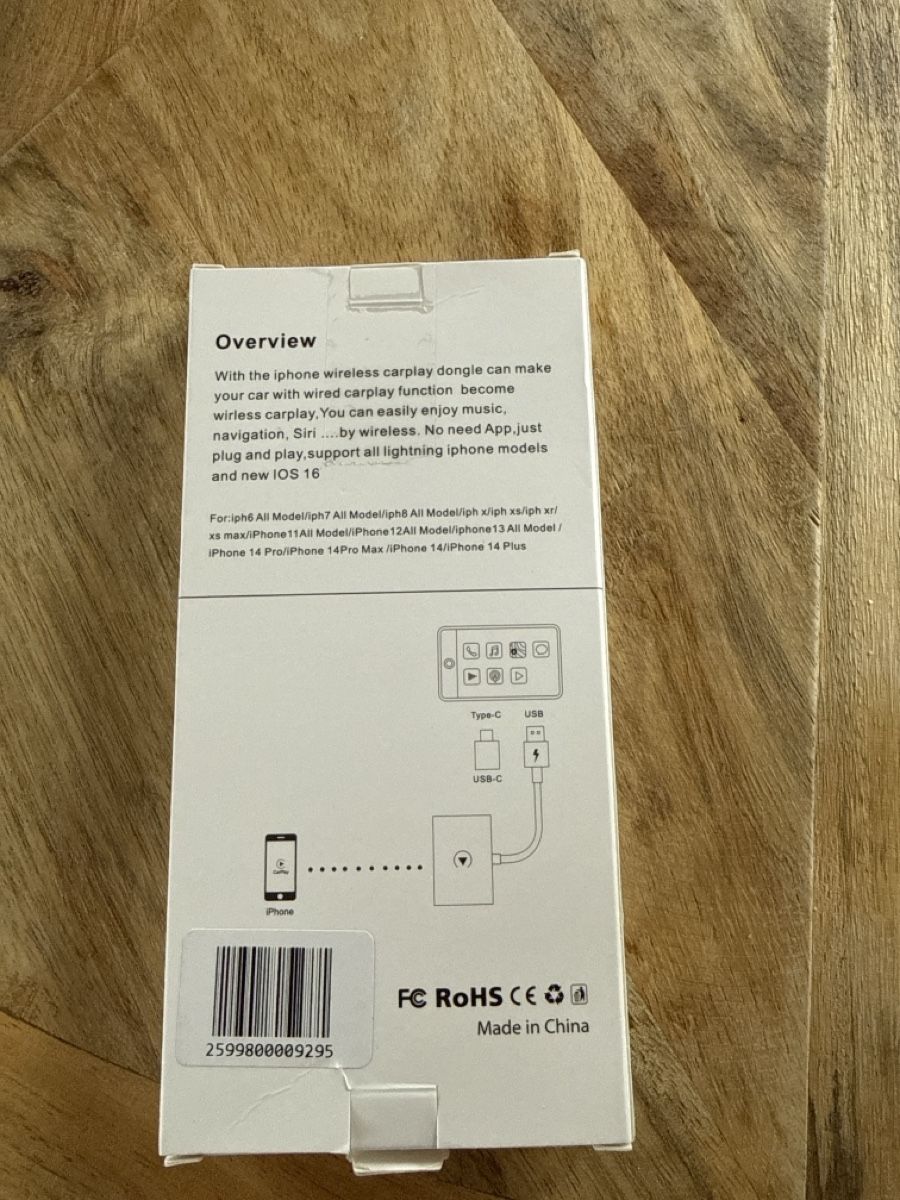 Apple Laufwerke & Adapter: iPhone wireless Carplay Dongle – Gebraucht aus Niederhünigen von man_7ybw 1