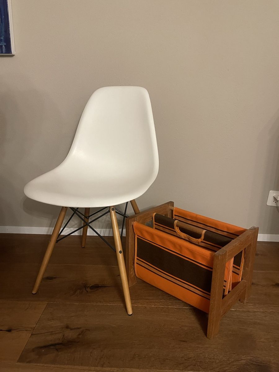 Altro per la casa: Vintage Zeitungsständer 70ties Stoff Eiche – Usato da Bonstetten venduto da usgsuechts_vintage 1