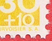 1965 Pro Juventute  2.01 Verlängerte 1 oben ** Postfrisch **