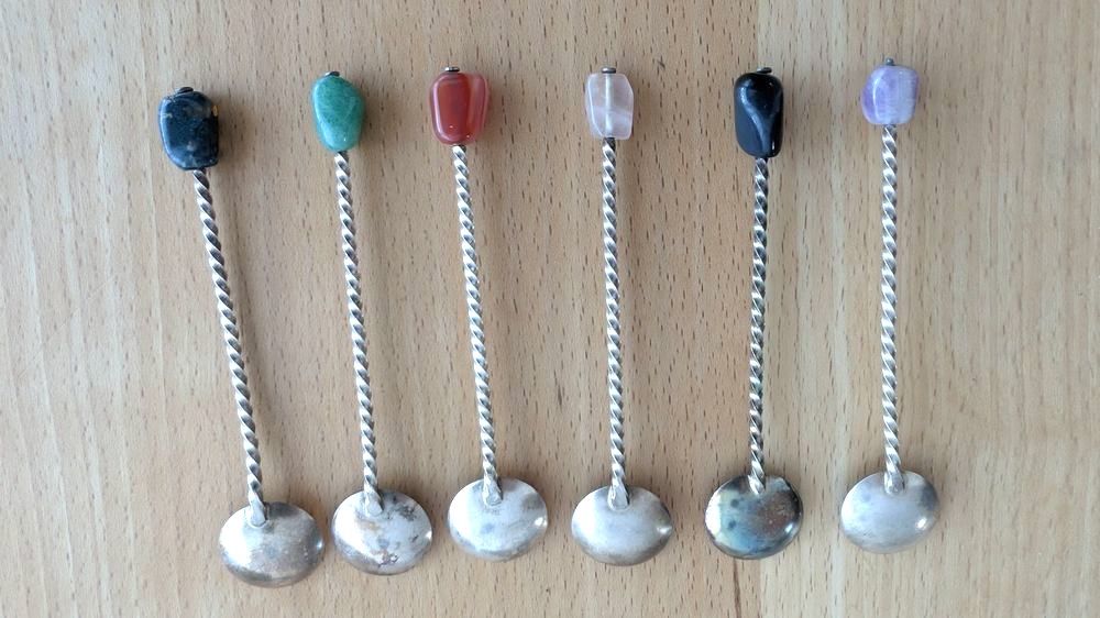Cucchiai: 6 Vintage Espresso Löffel – Usato da Egg b. Zürich venduto da chantilly-lace 4