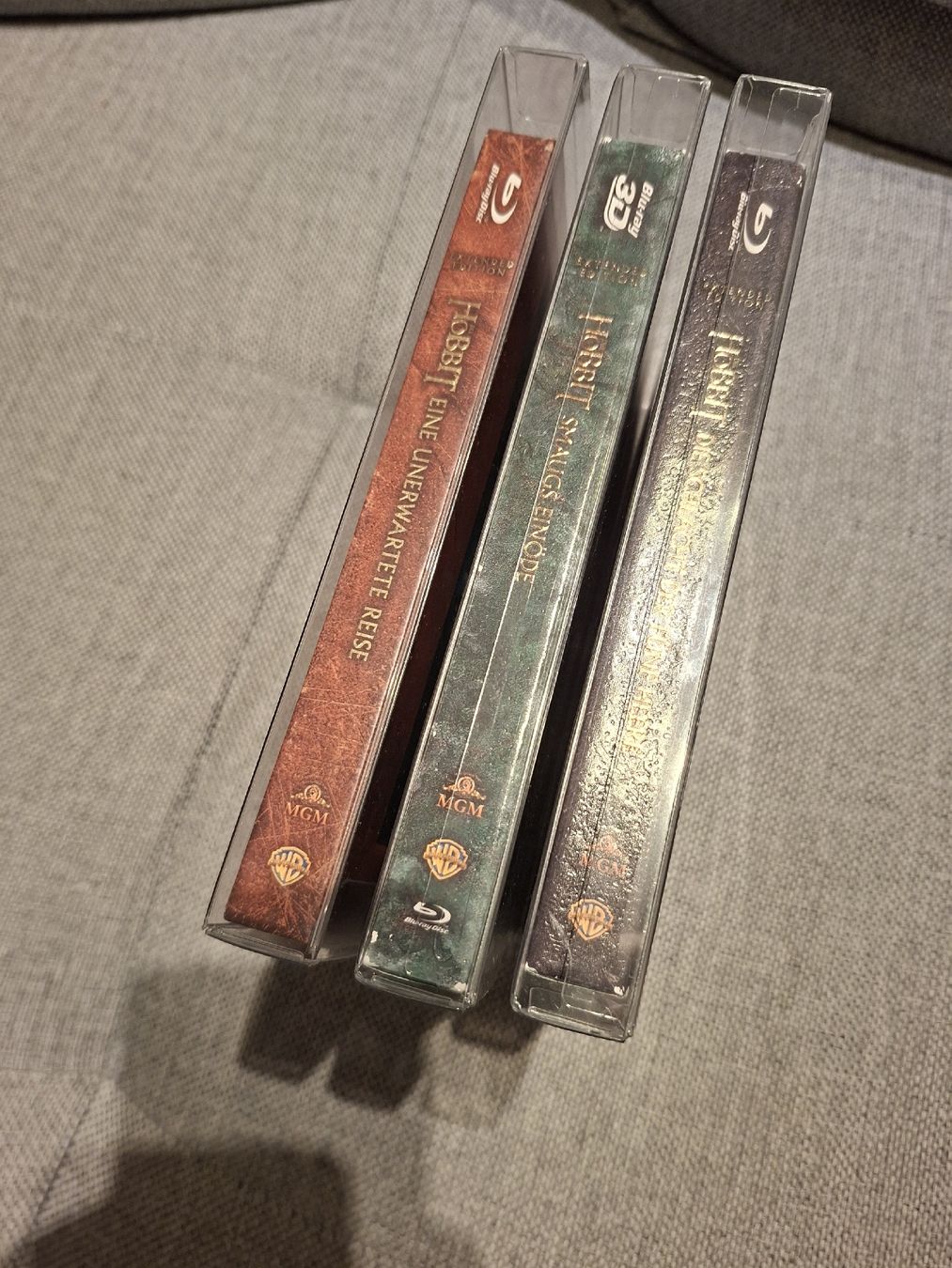 Tutti i DVDs: Der Hobbit Extended Edition Blu-ray Trilogie – Usato da Luzern venduto da LukiMeini 3