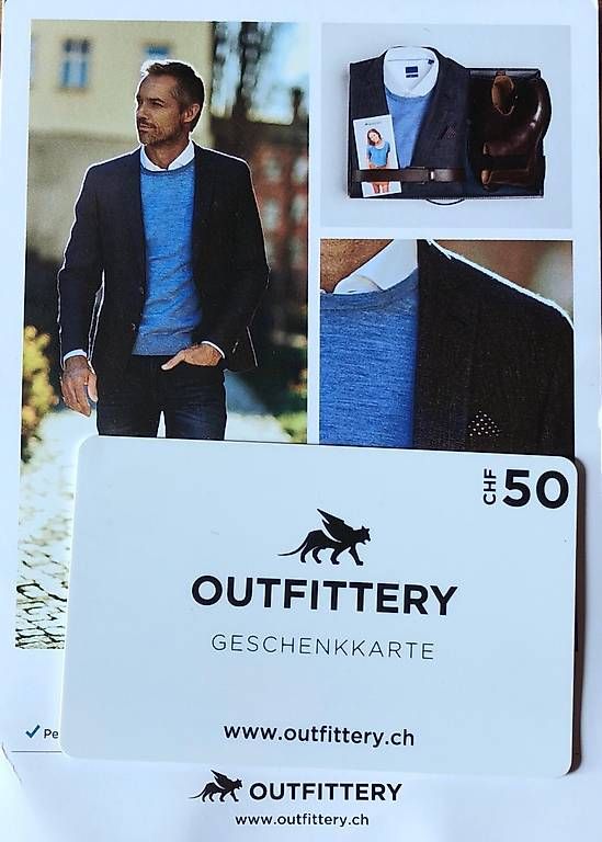 Bons: Outfittery 50.-sfr Geschenkkarte – D'occasion à Kirchberg BE par lostchild