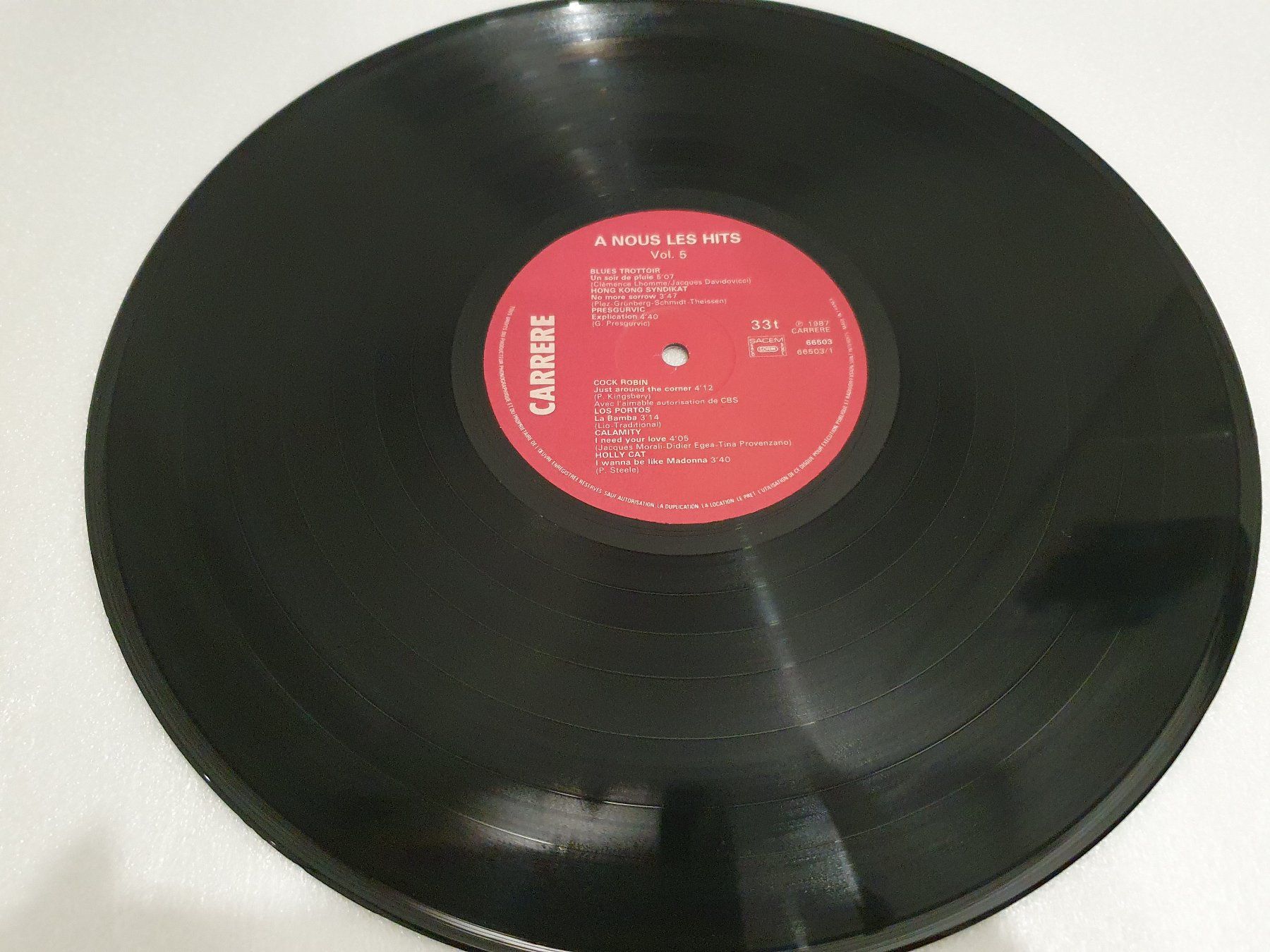 Dischi in vinile: À Nous Les Hits Vol. 5 – Usato da Uster venduto da Vinyl-Leidenschaft 2