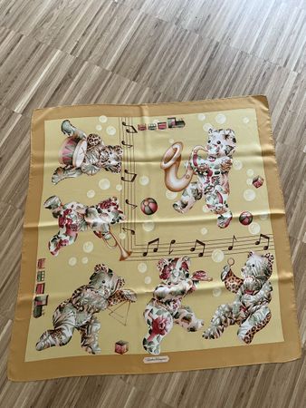 Salvatore Ferragamo Seidentuch, 90x90 cm, wie neu