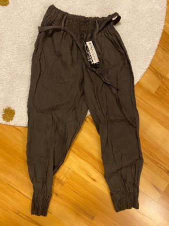 Bequeme Leinenhose, L (M)