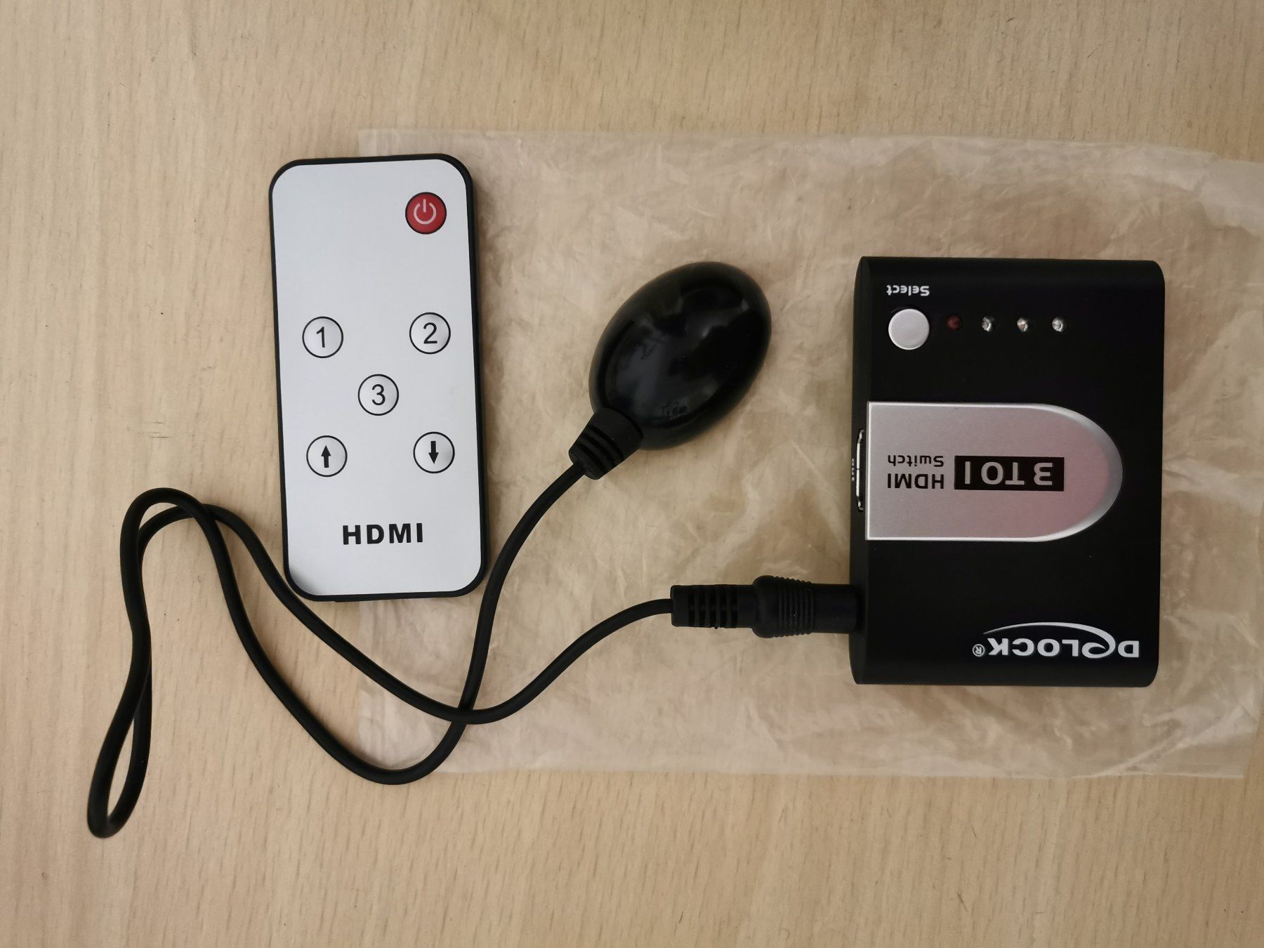 Interruttori: DeLock HDMI Switch - 3xHDMI Eingang – Nuovo (secondo la descrizione) da Detligen venduto da sonne078