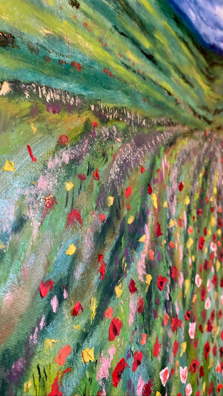 Dipinti: Paradise/Bild Oil Leinwand Kunst Doks – Nuovo e nell'imballaggio originale da Beromünster venduto da dok_b8mf 3