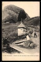 Champéry, Chemin du col de coux et la c