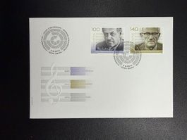Schweizer Komponisten FDC 2010