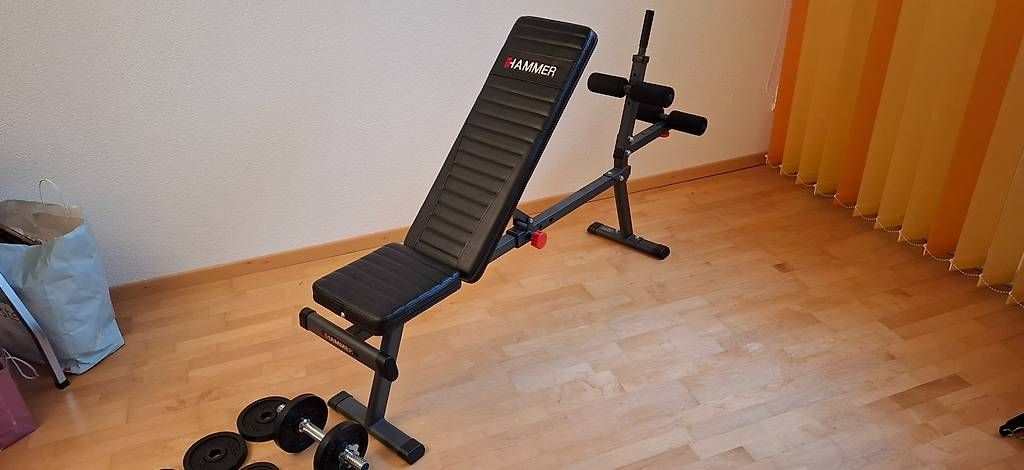 Hometrainer: Hantelbank "Hammer" – Usato da Eich venduto da Oakhill01
