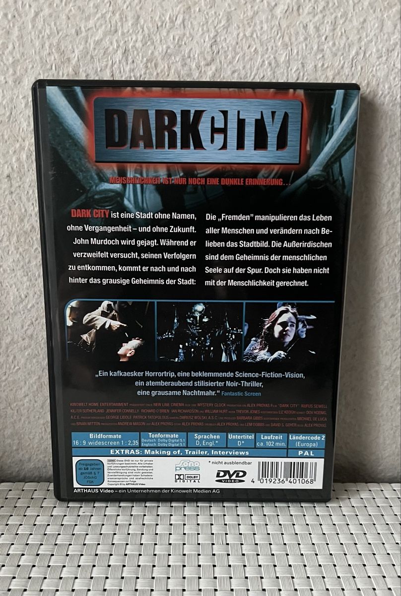 Alle DVDs: Dark City (DVD) – Gebraucht aus Flawil von NiceT 1