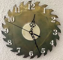 Sägeblatt Uhr - Wanduhr - Originell und Dekorativ!