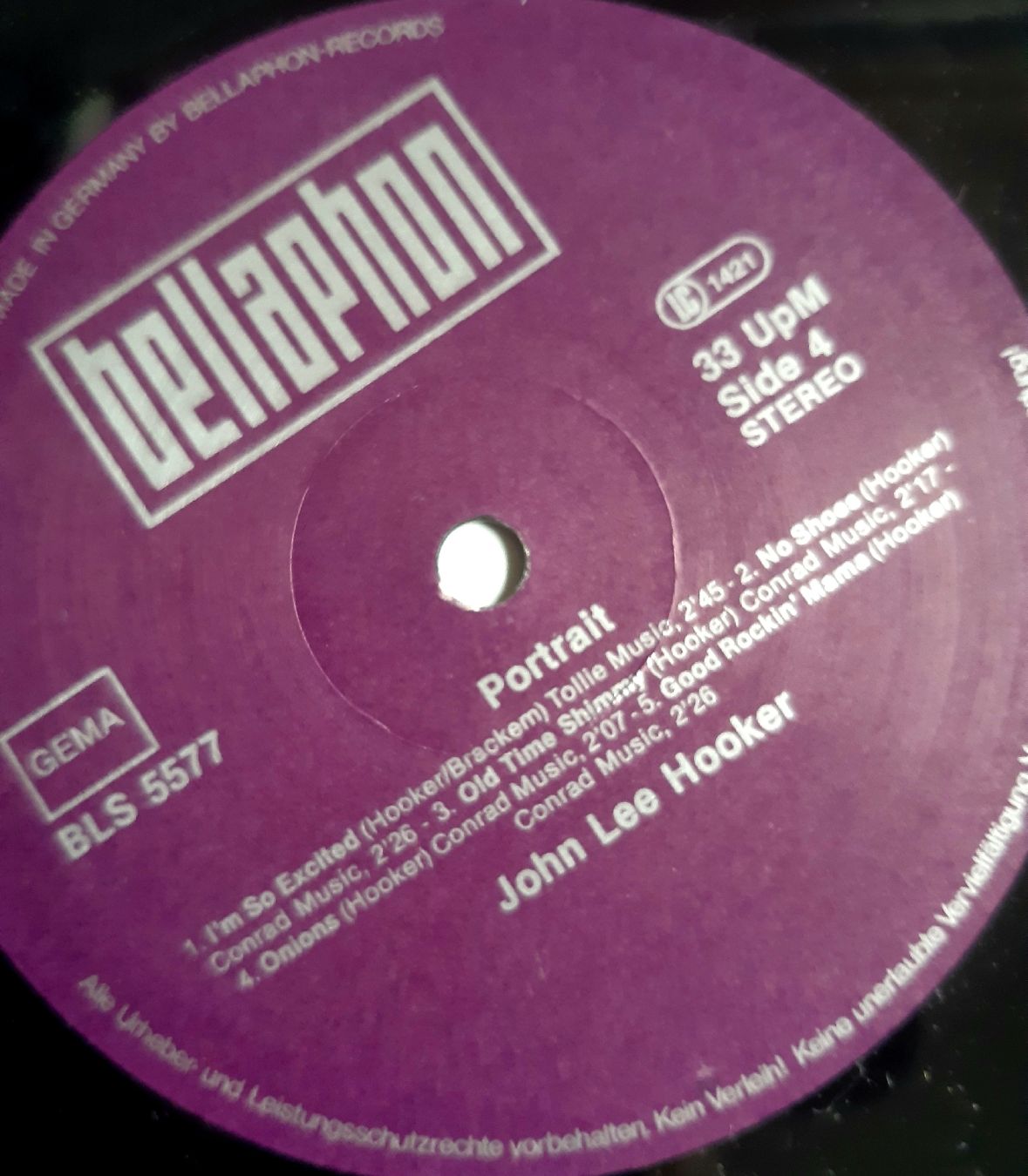 Dischi in vinile: JOHN LEE HOOKER: Portrait – Usato da Frick venduto da kyb_yq8h 6