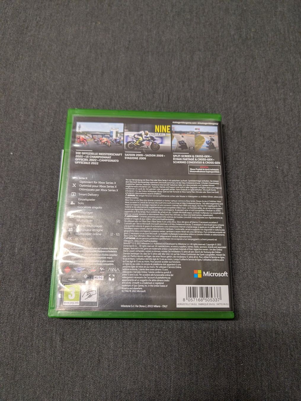 Giochi: Moto GP 22  Microsoft Xbox Series x / one – Usato da Giubiasco venduto da Ticinerd 1