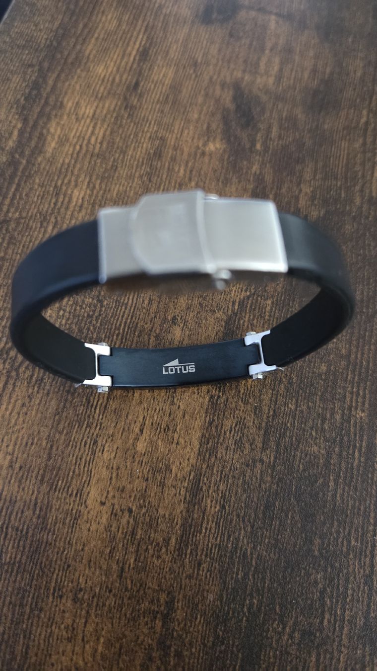Armbänder & -reifen: Bracelet Lotus Noir Acier – Gebraucht aus Tentlingen von Gio93 1