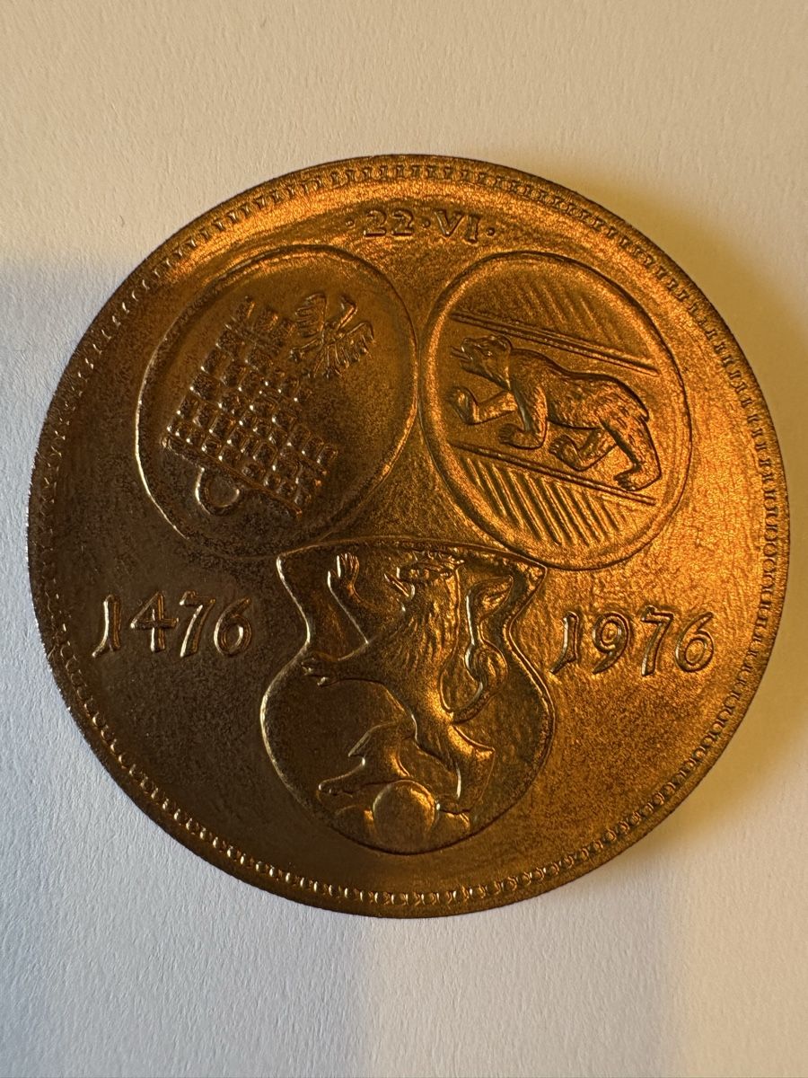 Medaglie: 1476-1976 schlacht von Murten – Usato da Murten venduto da Tzaugg 2