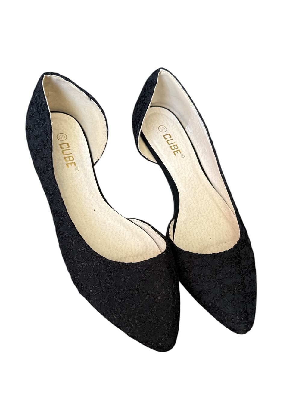 Cube Scarpe da donna: CUBE Ballerines noires élégantes – Usato da Vuisternens-Romont venduto da gol_xp6p