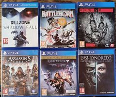 6 Spiele für Sony PlayStation 4 Konsole guter Zustand