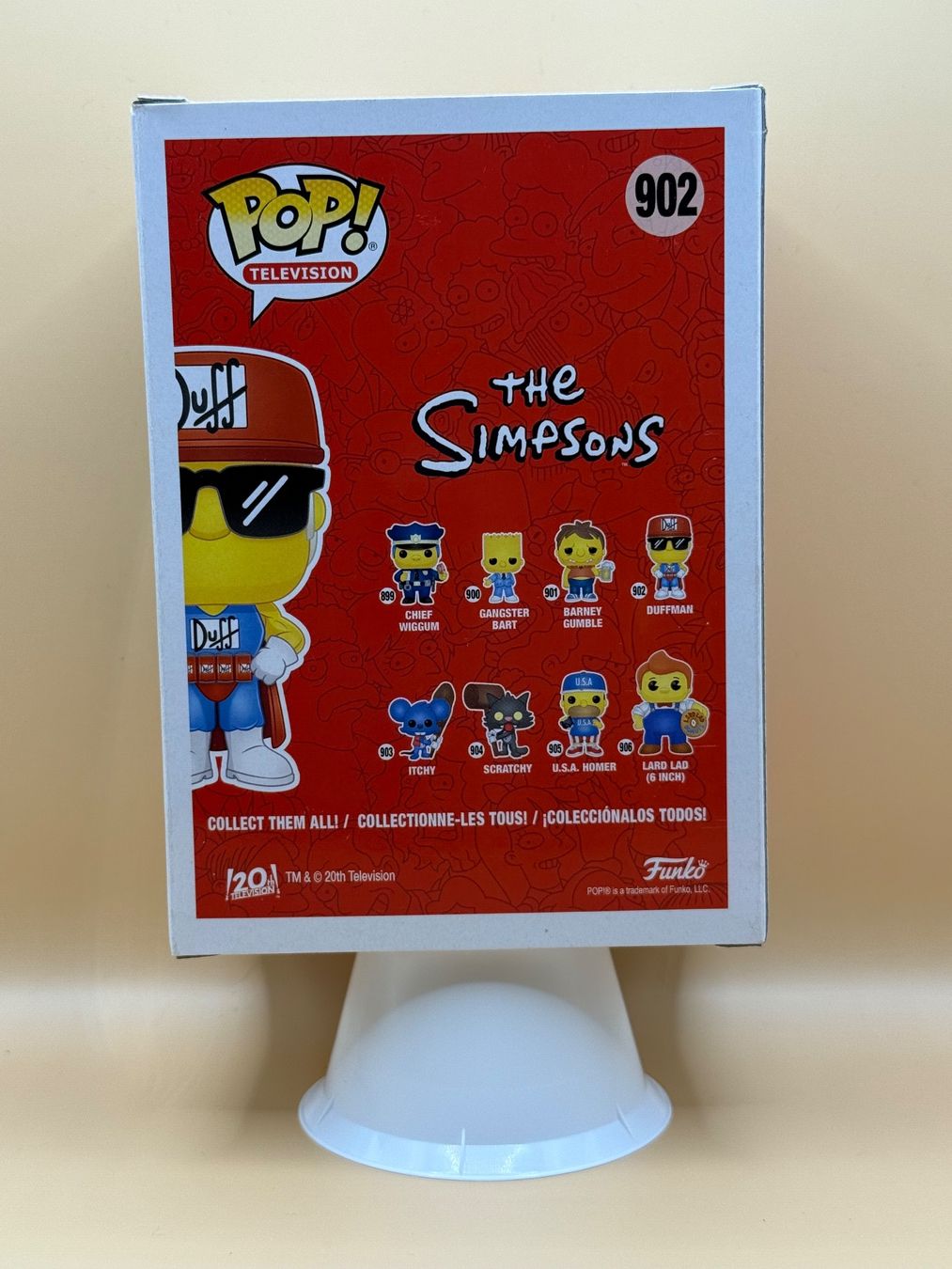 Funko Statuette: Funko Pop - Duffman - The Simpons - 902 – Nuovo e nell'imballaggio originale da Dietikon venduto da gab_qz7y 1