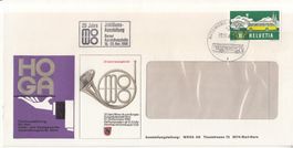 SBK 314 auf Brief mit Sonderstempel A. 1043 mowo Bern 1966