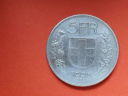 5 FRANKEN 1925 Super Top ( Poste A+ )