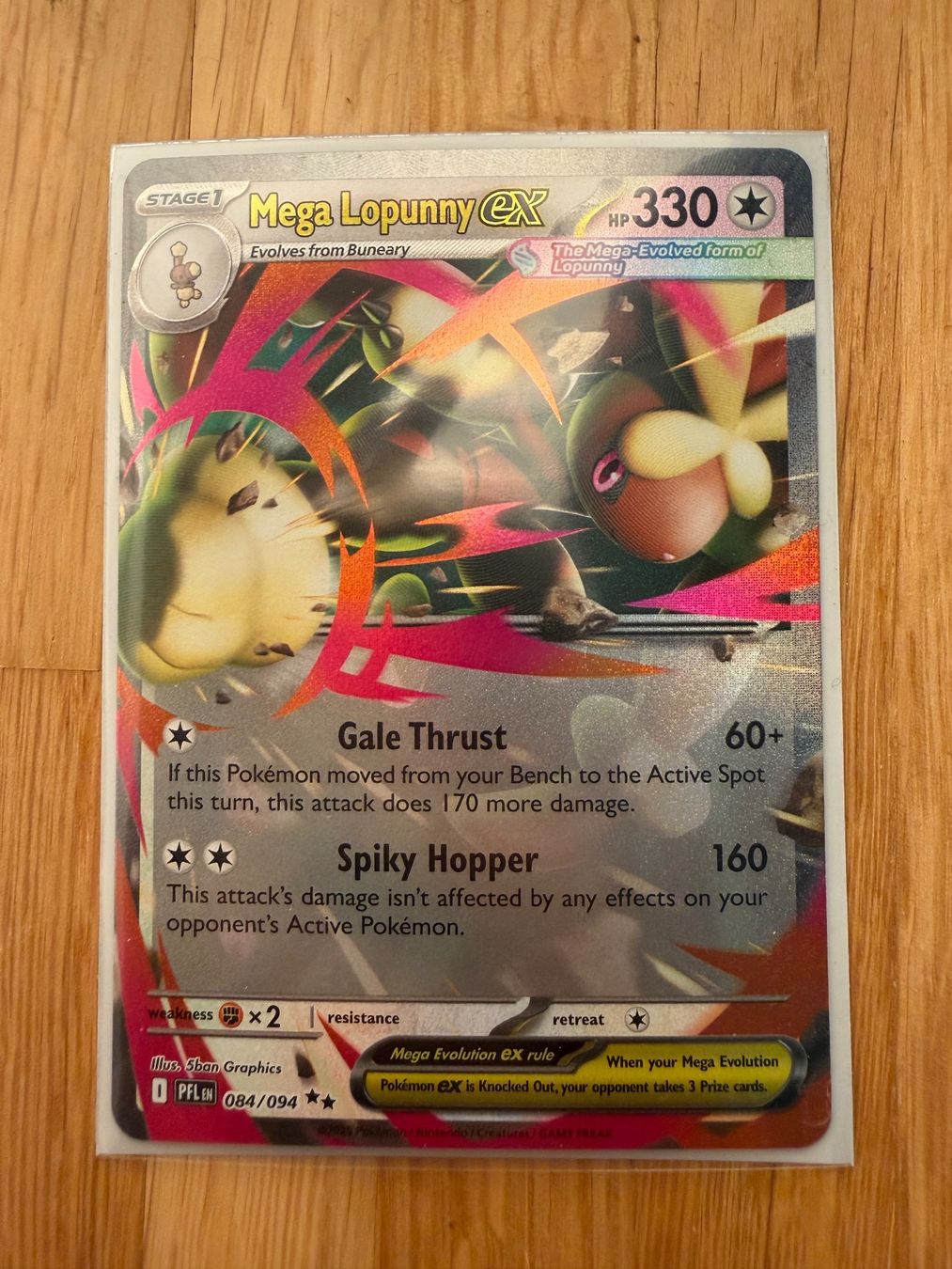 Pokémon Carte collezionabili: Mega Lopunny EX - PFL 084/094 – Nuovo (secondo la descrizione) da Utzenstorf venduto da C2Pira