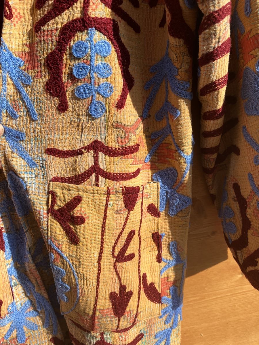 Mäntel: Long Bohemian Jacket – Handmade embroidered – Neu und originalverpackt aus Chiasso von Pat_chuli 6
