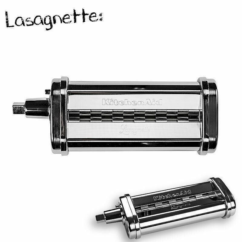 Kitchenaid Küchengeräte: KitchenAid Pasta Deluxe Set 5KSMPDX – Neu und originalverpackt aus Bottighofen von zaap 5