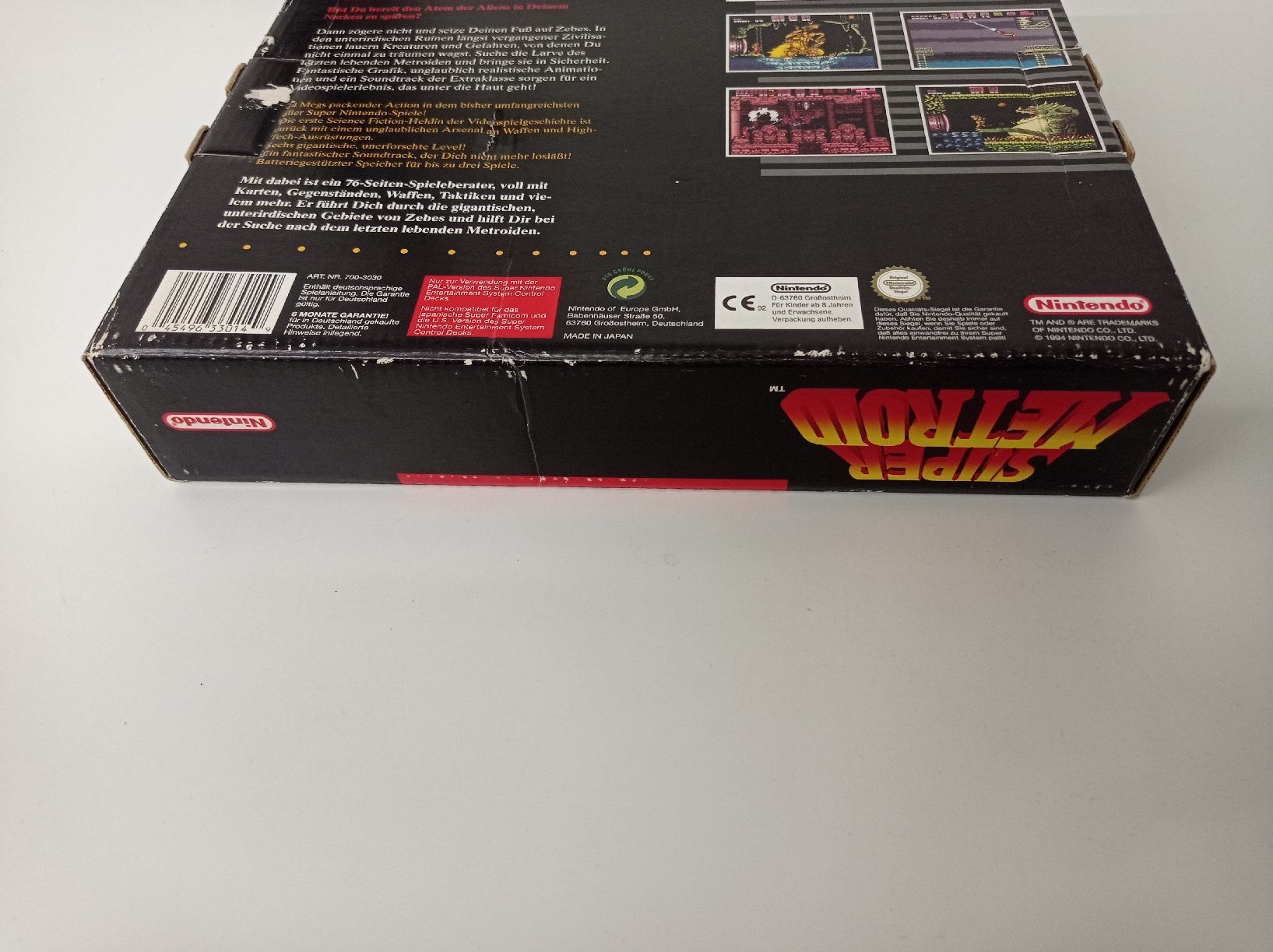 Nintendo Spiele: SNES Super Metroid Bigbox ab 1.-!!! – Gebraucht aus Zollikofen von  2