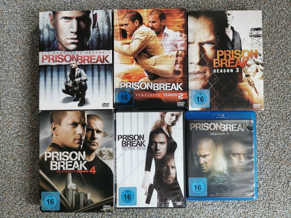 Prison Break - Staffel 1-5 & The Final Break | Kaufen auf Ricardo