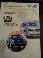 Prospekt VW Volkswagen / Audi 1999 Gesamtprog. mit S4