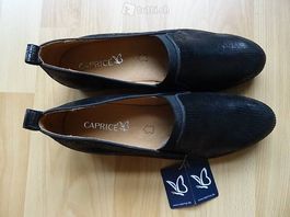 Lederschuhe Schuh Damen Gr. 40/ 6,5 schwarz