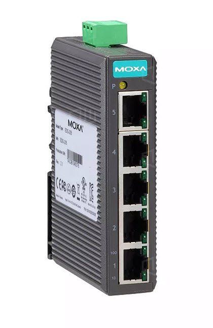 Hubs & Switches: MOXA EDS-205 Industrial Fast Ethernet Switch – Neu (gemäss Beschreibung) aus Zürich von Ouri