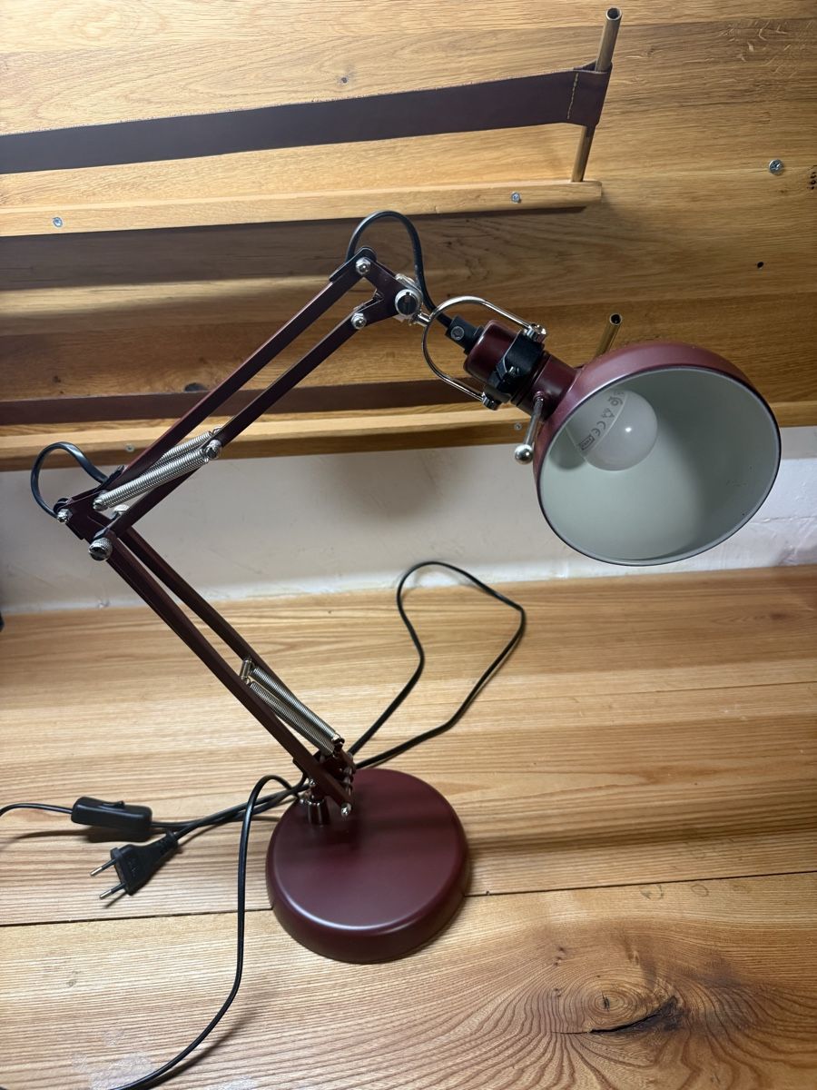 Lampade: Schreibtischlampe rot – Usato da Goldingen venduto da Thomas.Perrin