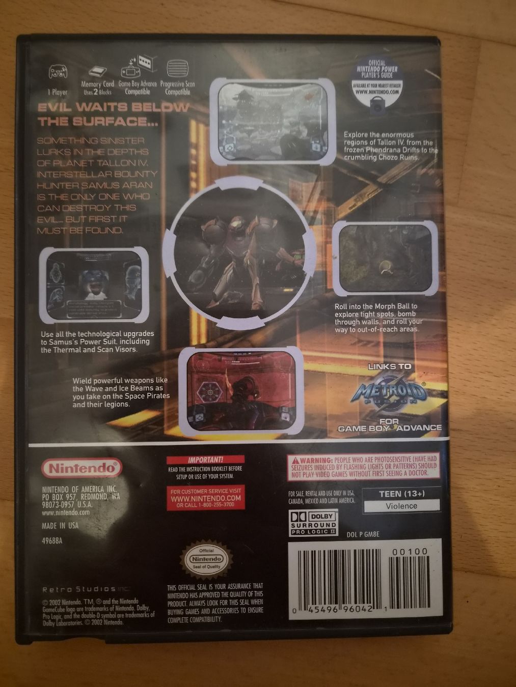 Spiele: Videospiel Metroid Prime Nintendo GameCube  – Gebraucht aus Turbenthal von NerdHeaven 1