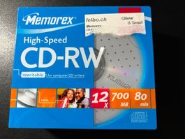 Memorex CD.RW 700 MB 10 Stück