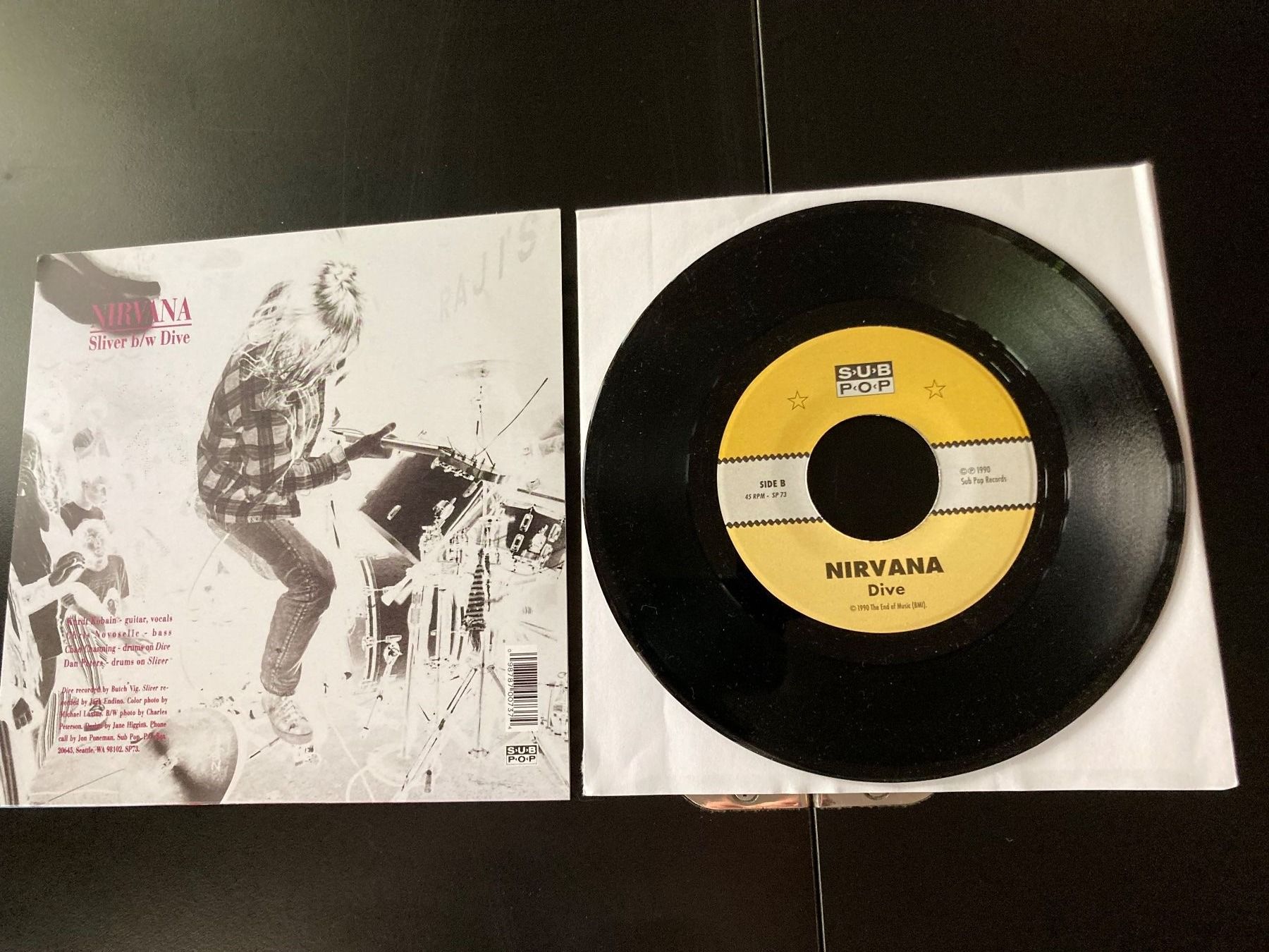 Schallplatten: Nirvana - Sliver - 7" - Reissue US - 1994 – Neu (gemäss Beschreibung) aus Fribourg von Karushi 1