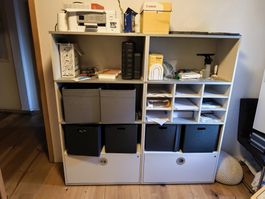 Büroregal mit Schubladen und Fächern gut erhalten
