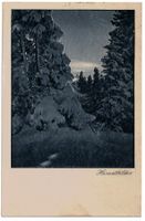 Glückwunschkarte, Heimatbilder (Mischol), gelaufen 1919