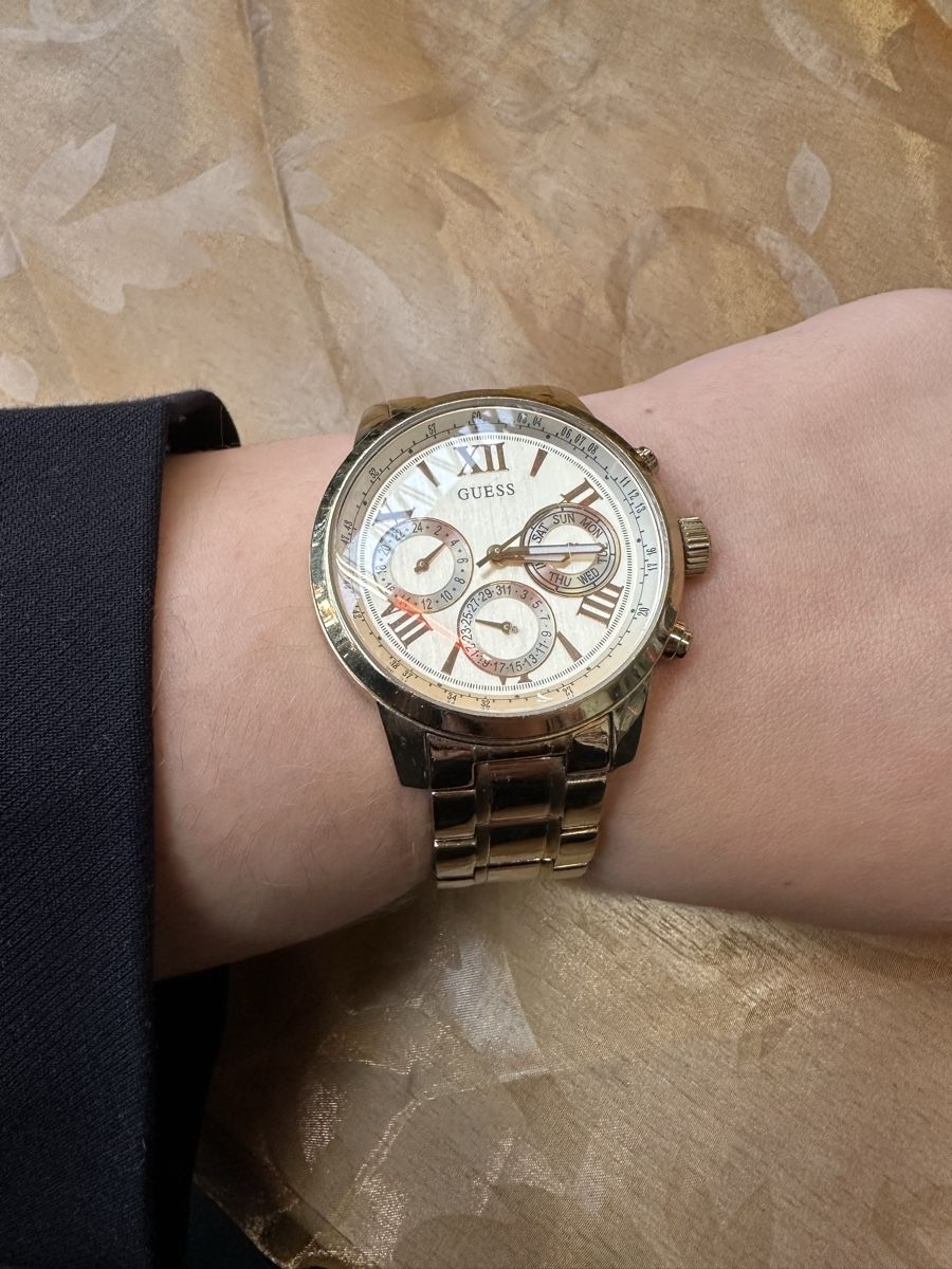 Guess Orologi: Montre Guess dorée – Usato da Villars-sur-Glâne venduto da mer_wgr8 4
