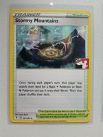 Stormy Mountains HOLO - Pokemon TCG Prize Pack Stamp