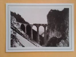 100 Jahre Rhätische Bahn Viadukt Landwasser