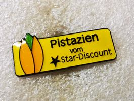 Ansteckpin 195: Pistazien vom Star Discount