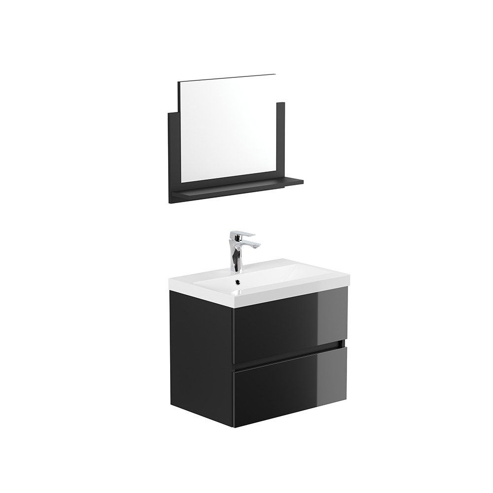 Installations & Meubles: Badmöbel WANGEN Deluxe - M Schwarz – Neuf avec emballage d'origine à Wallenwil par toesstal-vertrieb 2
